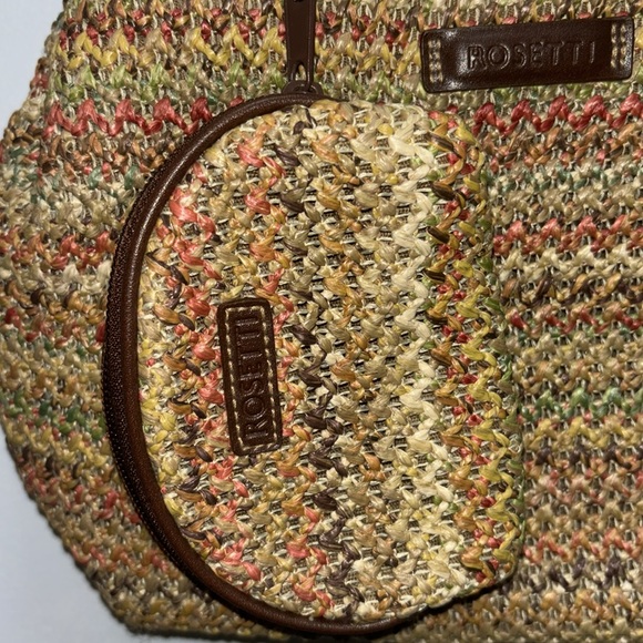 Rosetti Woven Shoulder Bag With Matching Coin Purse - Picture 2 of 7